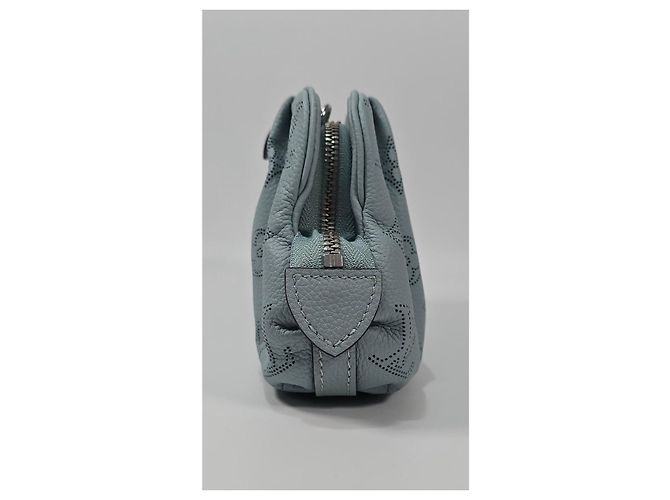 Louis Vuitton Bolso bandolera mini Scala de piel Mahina azul - vista 5