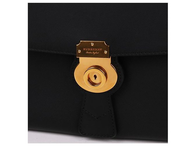 Burberry Tote e borsa a tracolla con manico superiore Medium Nero - vista 3
