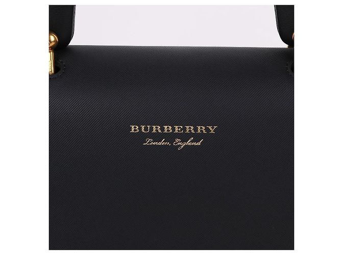 Burberry Tote e borsa a tracolla con manico superiore Medium Nero - vista 7