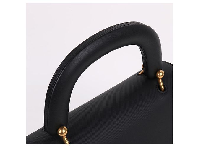 Burberry Tote e borsa a tracolla con manico superiore Medium Nero - vista 8