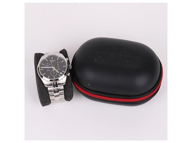 Tissot Orologio Chrono da Uomo in Acciaio con Quadrante Nero Multicolore - vista 10