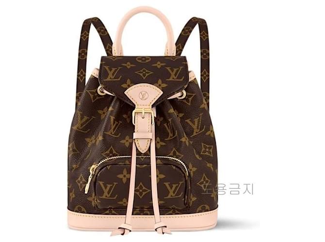 Louis Vuitton Borsa Monceau Mini Nero - vista 3