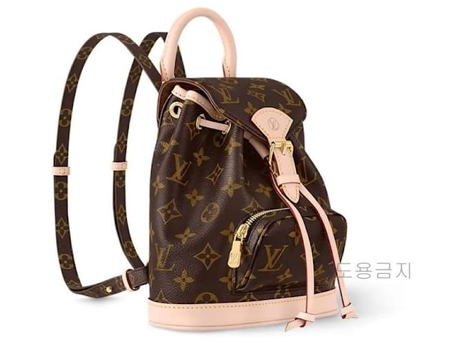 Louis Vuitton Borsa Monceau Mini Nero - vista 4
