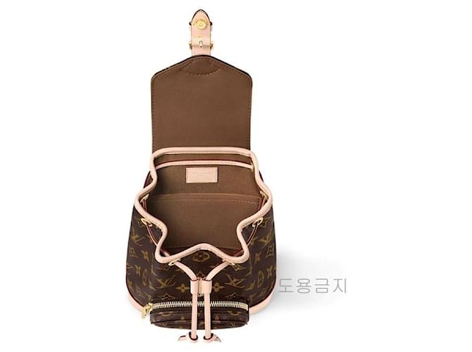 Louis Vuitton Borsa Monceau Mini Nero - vista 5