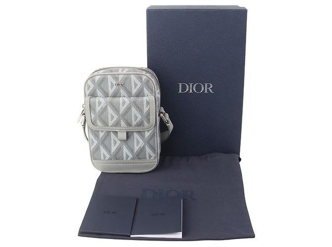 Dior Borsa a Tracolla Verticale Hit the Road Argento - vista 8