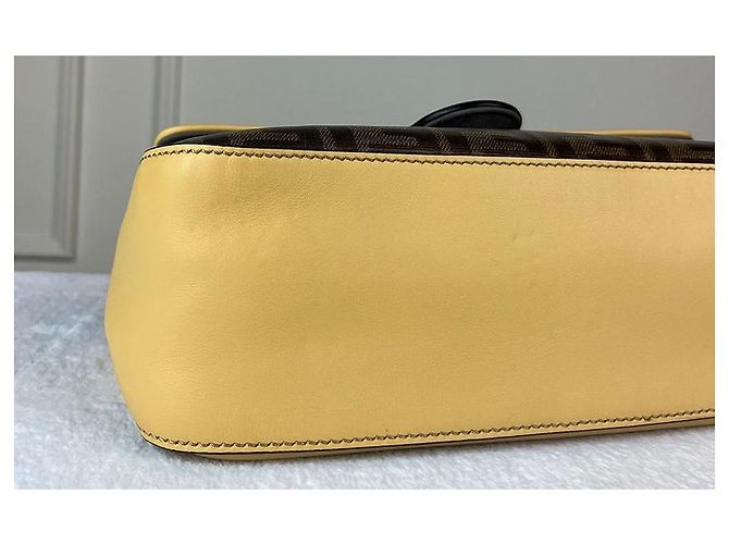 Fendi Borsa a tracolla tote doppia Bianco - vista 12