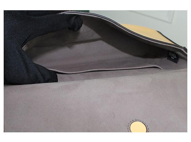 Fendi Borsa a tracolla tote doppia Bianco - vista 22
