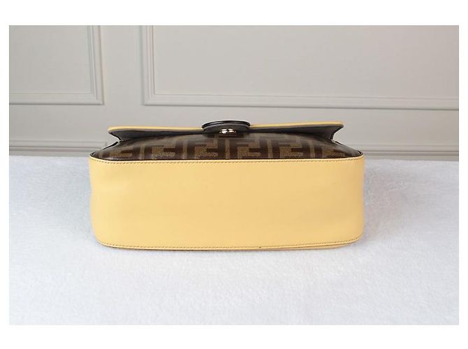 Fendi Borsa a tracolla tote doppia Bianco - vista 7
