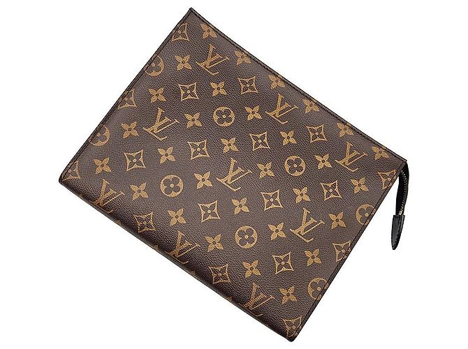 Louis Vuitton Pochette Toilette Monogram NM Clutch Bag Nero - vista 6