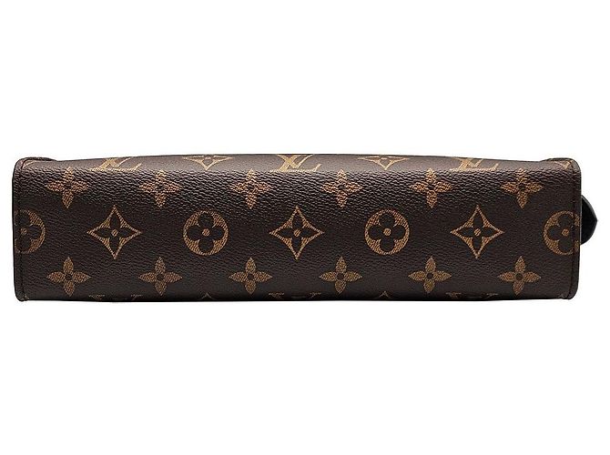 Louis Vuitton Pochette Toilette Monogram NM Clutch Bag Nero - vista 7