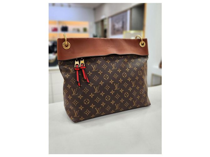 Louis Vuitton Borsa Hobo Monogram Tuileries Trimming Multicolore - vista 4