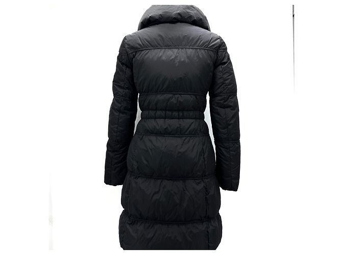 Moncler Damen Lang Daunenjacke Schwarz - Ansicht 6