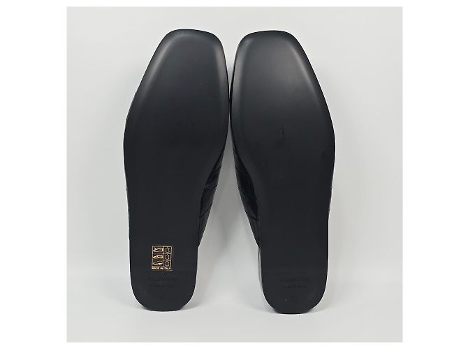 Balenciaga Mule Cozy BB Crocodile Marrone - vista 8