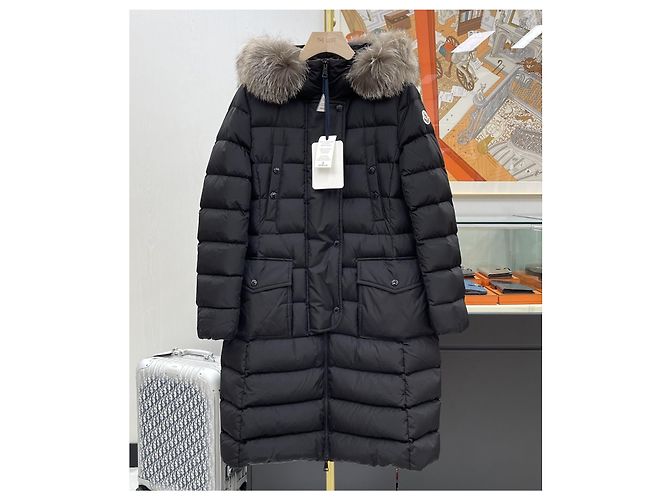 Abrigo largo de plumón KHLOE para mujer Moncler Negro - vista 3