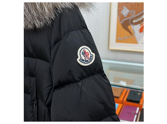 Abrigo largo de plumón KHLOE para mujer Moncler Negro - vista 6