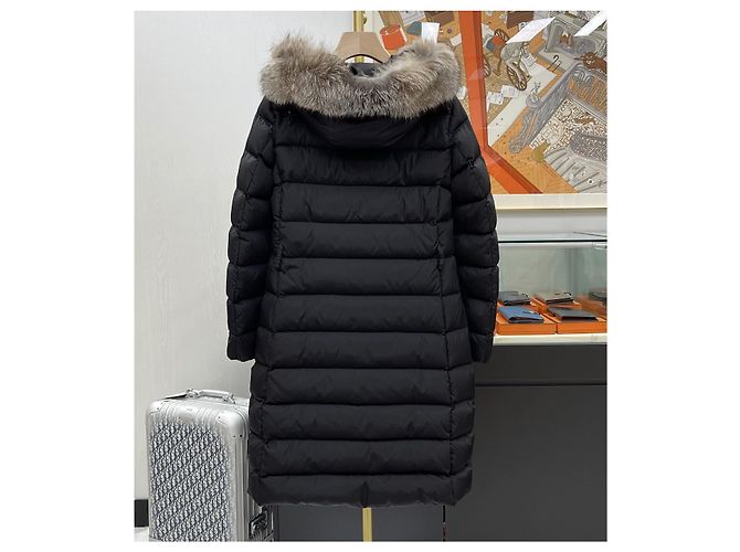 Abrigo largo de plumón KHLOE para mujer Moncler Negro - vista 7