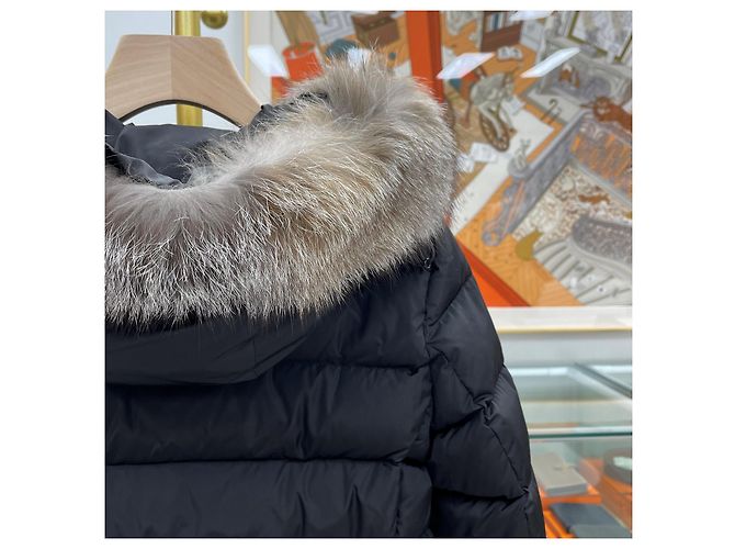 Abrigo largo de plumón KHLOE para mujer Moncler Negro - vista 8