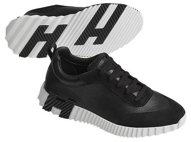 Hermès Bouncing Sneakers Scarpe sportive da uomo Noir Argento - Ansicht 2