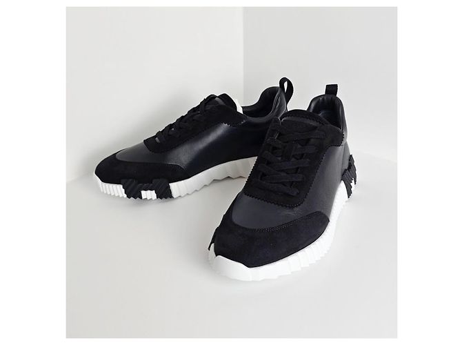 Hermès Bouncing Sneakers Scarpe sportive da uomo Noir Argento - Ansicht 8