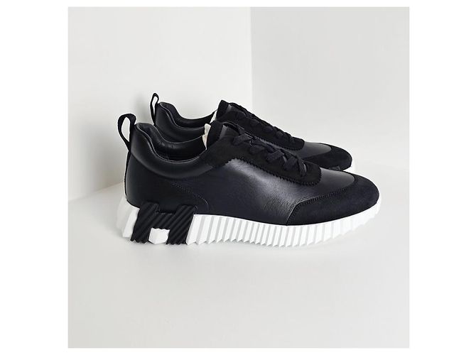 Hermès Bouncing Sneakers Scarpe sportive da uomo Noir Argento - Ansicht 9