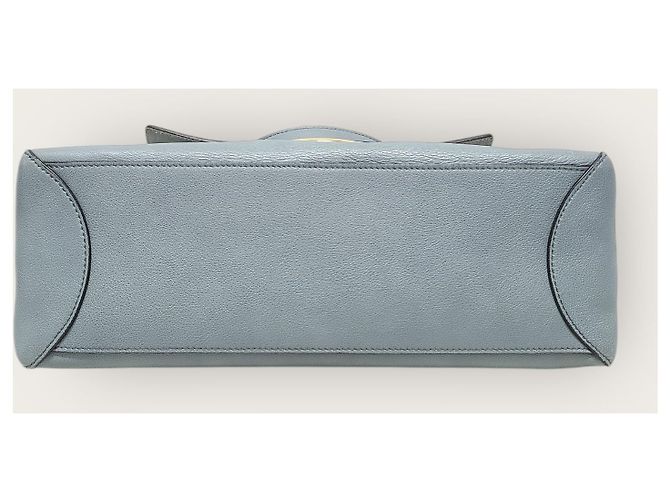 Chloé Borsa Payday in pelle di vitello blu Medium - vista 6