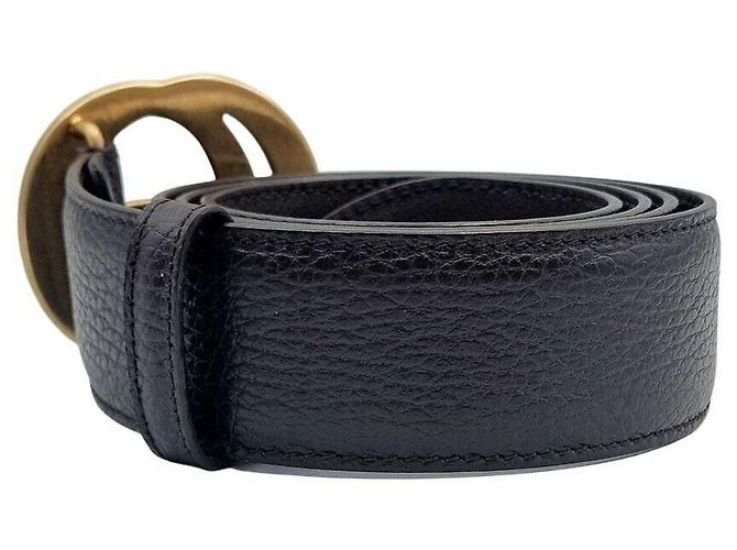 Gucci Interlocking Leather Belt Brown - view 2