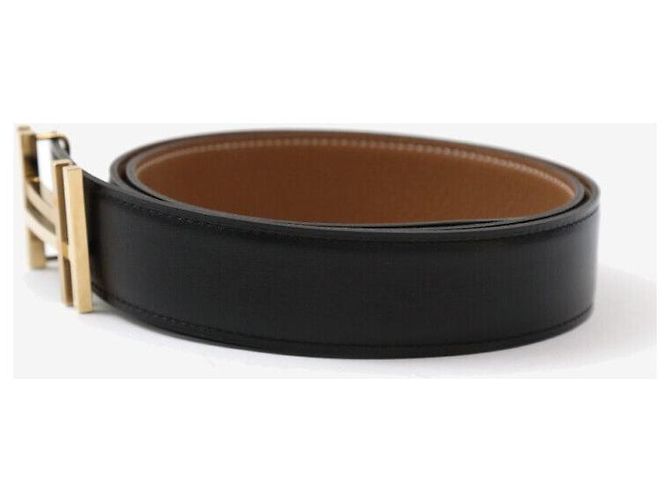 Hermès Double Buckle Reversible Belt Black - view 2