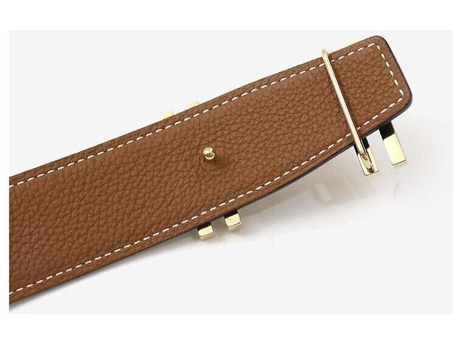 Hermès Double Buckle Reversible Belt Black - view 6