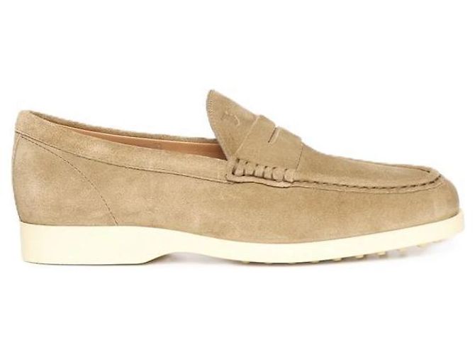 Tod's Mocassini in scamosciato - vista 3