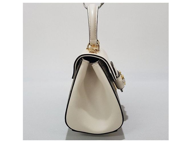Horsebit 1955 Gucci Mini borsa tote con manico superiore e tracolla con morsetto Argento - vista 3