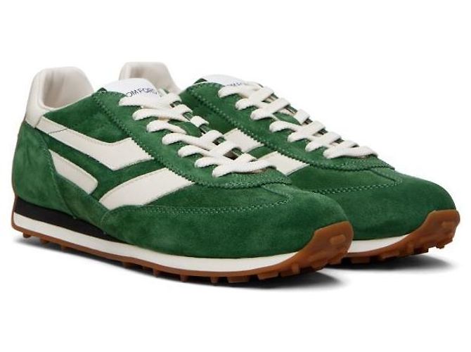 Tom Ford Sneakers in mix di scamosciato - vista 5