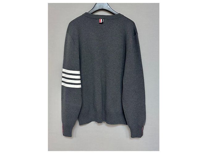 Thom Browne Milano Stitch Knit Black - view 2