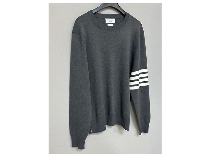 Thom Browne Milano Stitch Knit Black - view 3