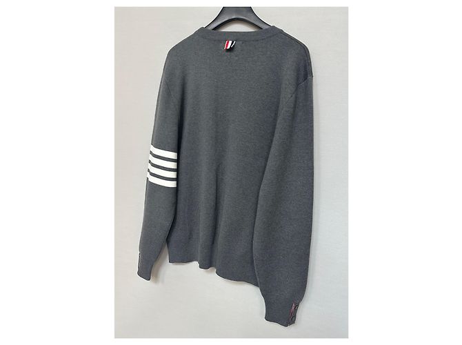 Thom Browne Milano Stitch Knit Black - view 5