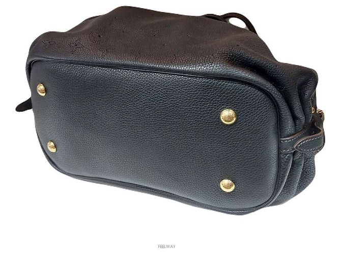 Louis Vuitton Borsa a Spalla Monogram Mahina Marrone - vista 4