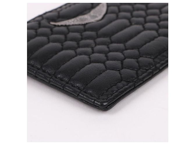 Zadig & Voltaire Portacarte nero da donna con logo frontale - vista 9