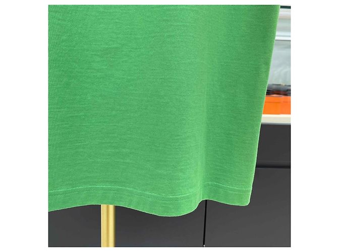 Louis Vuitton LV Kurzarm-T-Shirt mit Stickerei Grün - Ansicht 7