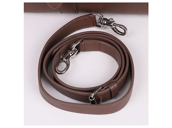 Mulberry Borsa a tracolla media Bayswater Double Zip marrone - vista 8