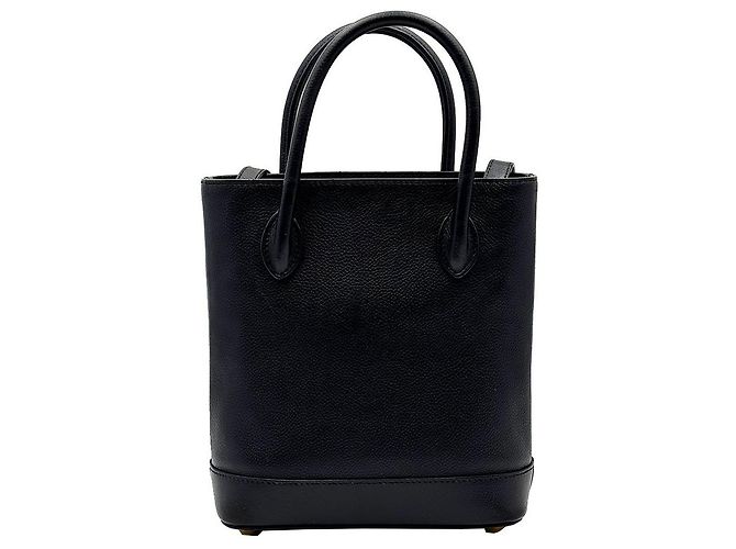 Balenciaga Tote Everyday in pelle nera XXS Nero - vista 5