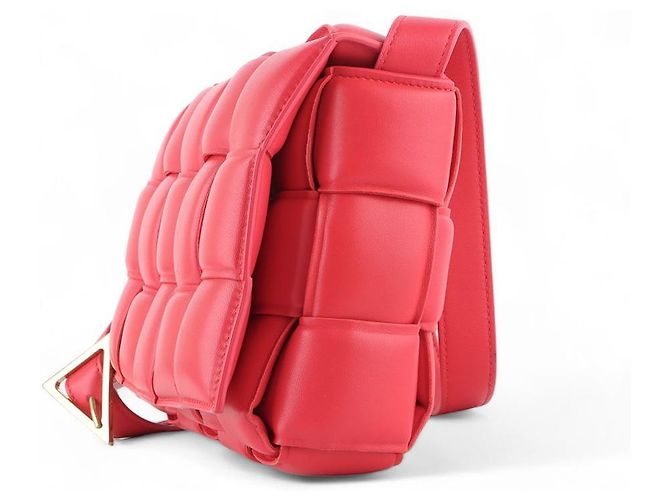 Bottega Veneta Borsa a tracolla Padded Cassette Rosso - vista 2
