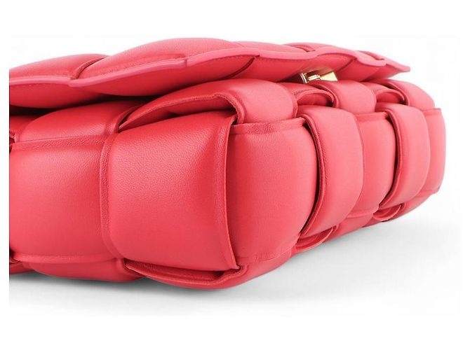Bottega Veneta Borsa a tracolla Padded Cassette Rosso - vista 5