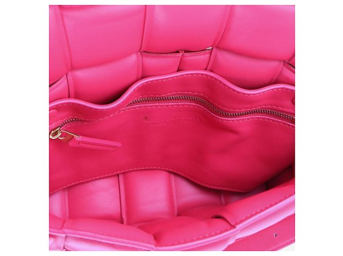 Bottega Veneta Borsa a tracolla Padded Cassette Rosso - vista 7