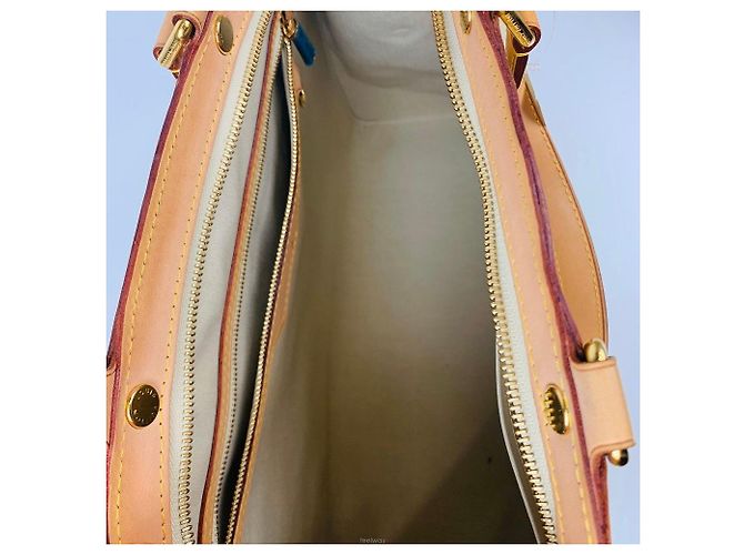 Louis Vuitton Borsa a tracolla Tote Vernis Brea GM Bianco - vista 5