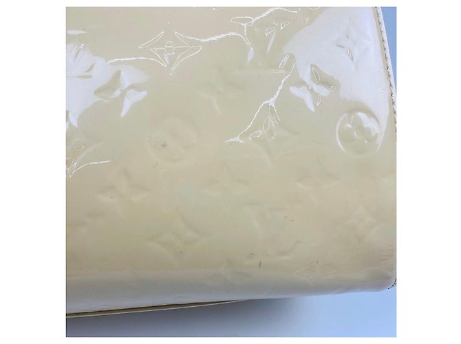 Louis Vuitton Borsa a tracolla Tote Vernis Brea GM Bianco - vista 7