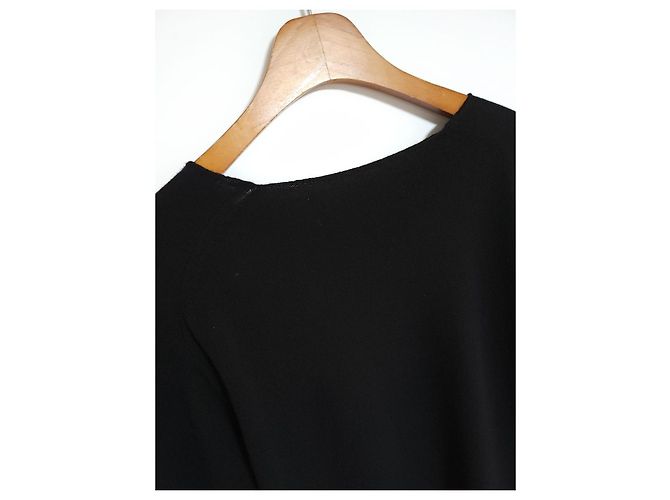 Comme Des Garcons Maglia da uomo nera e rossa con toppa Nero - vista 7