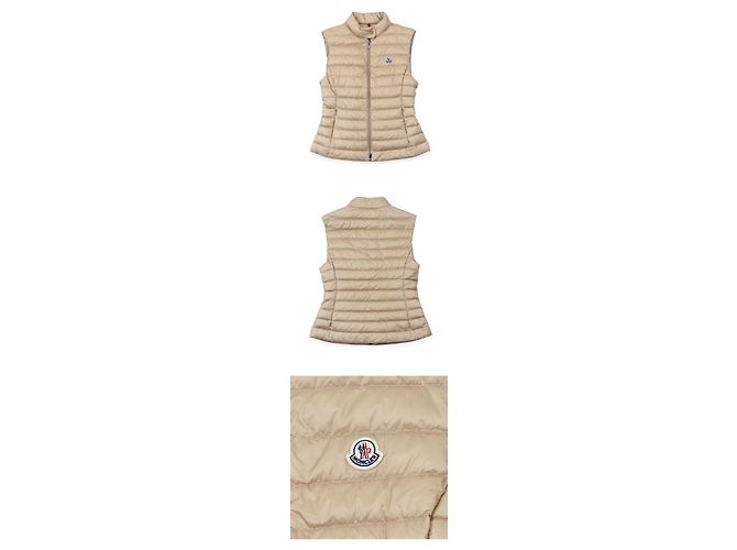 Moncler Leichte Daunenweste Braun - Ansicht 3