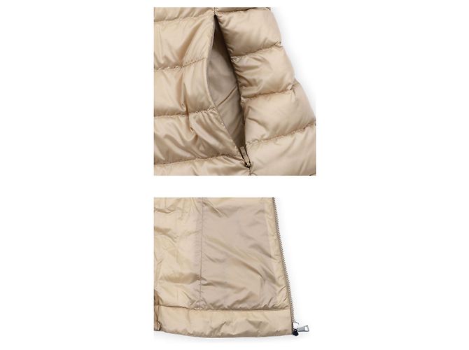 Moncler Leichte Daunenweste Braun - Ansicht 4