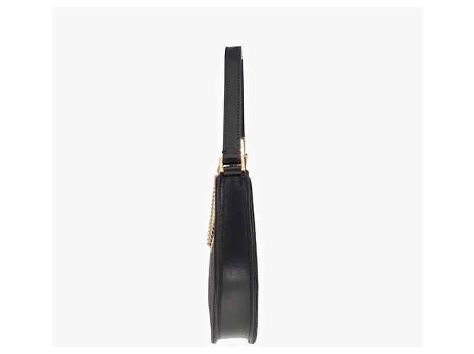 Valentino Borsa a tracolla hobo mini con logo Gancini Nero - vista 6
