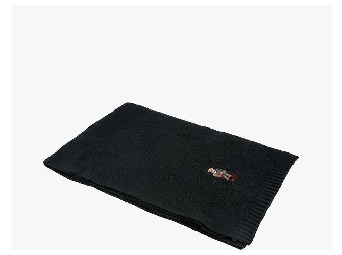 Ralph Lauren Sciarpa in maglia Holiday Bear Nero - vista 5