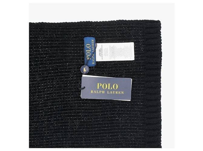 Ralph Lauren Sciarpa in maglia Holiday Bear Nero - vista 9
